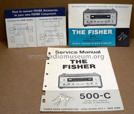 500-C; Fisher Radio; New (ID = 2820084) Radio