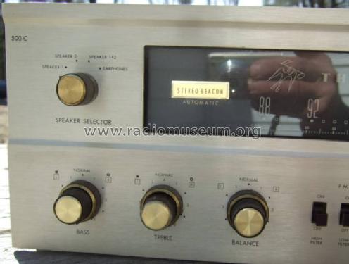 500-C; Fisher Radio; New (ID = 449013) Radio