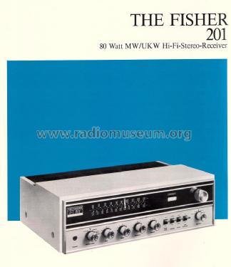 800-T; Fisher Radio; New (ID = 1592660) Radio