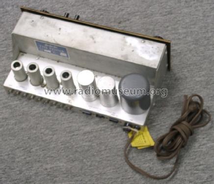 Master Audio Control 80-C; Fisher Radio; New (ID = 1519561) Ampl/Mixer
