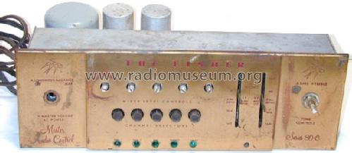 Master Audio Control 80-C; Fisher Radio; New (ID = 740099) Ampl/Mixer