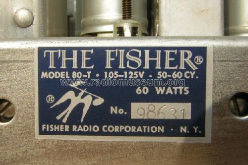 80-T ; Fisher Radio; New (ID = 346090) Radio