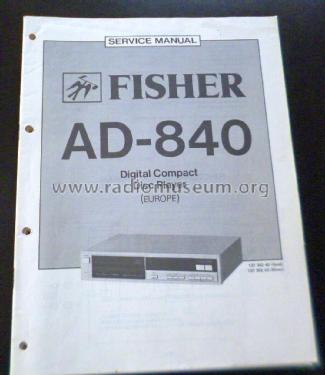 AD-840; Fisher Radio; New (ID = 2972731) R-Player