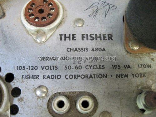 Chassis 480A; Fisher Radio; New (ID = 1275152) Ampl/Mixer