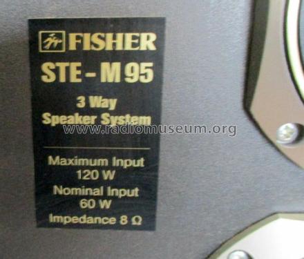 Compact Disc Audio Component System TAD-M95 + STE-M95; Fisher Radio; New (ID = 2752160) Radio