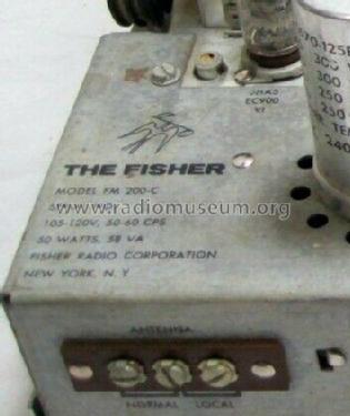 FM MPX Tuner FM200C; Fisher Radio; New (ID = 2753213) Radio