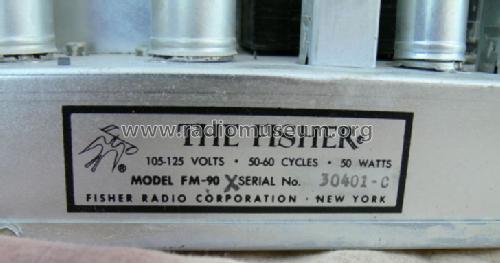 FM-90X ; Fisher Radio; New (ID = 1395873) Radio