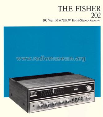 Futura 202; Fisher Radio; New (ID = 1592653) Radio