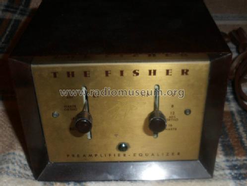 Preamplifier-Equalizer 50-PR; Fisher Radio; New (ID = 1514690) Ampl/Mixer