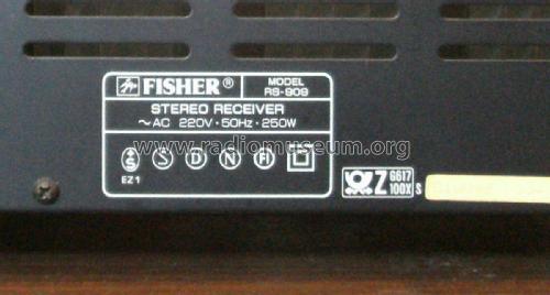 FM Stereo /MW/LW Receiver RS909; Fisher Radio; New (ID = 2722033) Radio