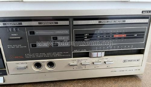 Stereo Cassette Deck CR-58; Fisher Radio; New (ID = 2866468) Enrég.-R