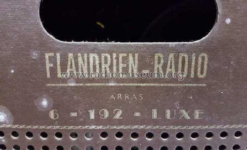 Luxe 6/192; Flandrien-Radio, Le (ID = 2651089) Radio