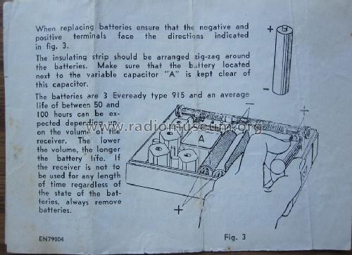 Transistor Seven FL095T Golden Companion; Fleetwood brand of C (ID = 1245689) Radio