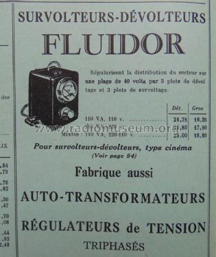 Survolteur-Dévolteur 110 VA, 110 V; Fluidor A.M., (ID = 1937303) Power-S