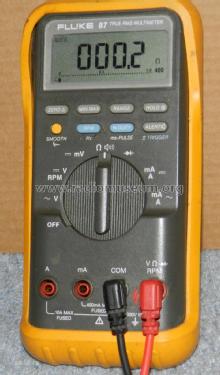 True RMS Digital Multimeter 87; Fluke, John, Mfg. Co (ID = 2737906) Equipment