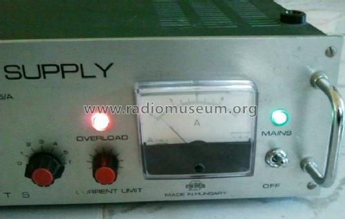 D.C. Power Supply TR-9255/A; Fok-Gyem Szövetkezet (ID = 1453917) Fuente-Al