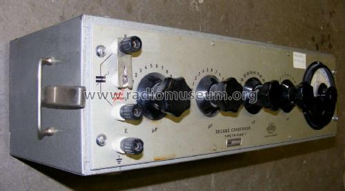 Decade Condenser TR-9301/C; Fok-Gyem Szövetkezet (ID = 2058880) Equipment