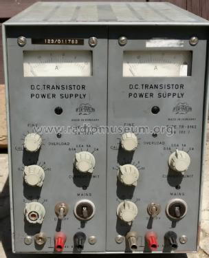 Dual Stab.Power Supply TR-9162; Fok-Gyem Szövetkezet (ID = 2381668) Strom-V