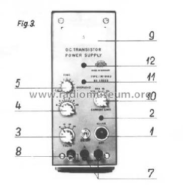 Stab. Power Supply TR-9162 × 3; Fok-Gyem Szövetkezet (ID = 801526) Power-S