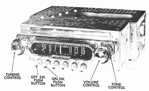 1CFT751-2 Ch= 1A-18805-G; Ford Motor Co. (ID = 3012980) Autoradio