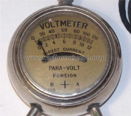 Para-Volt - DC Pocket Voltmeter ; JT J.T., Para-Volt ' (ID = 1498140) Equipment