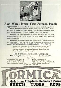 Formica Radio Panel ; Formica Insulation (ID = 1245038) Radio part