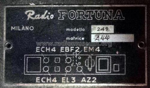 249; Fortuna Radio; (ID = 1806023) Radio