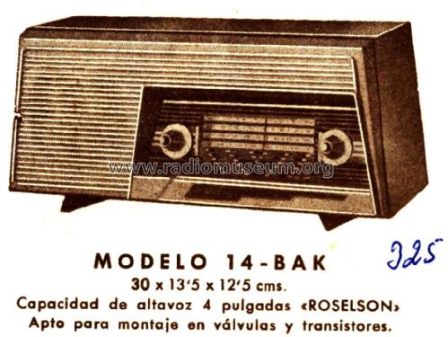 Mueble para radio AM 14-BAK; Fortuny, (ID = 2316341) Gehäuse