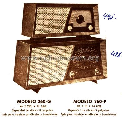 Mueble para radio AM 260 P; Fortuny, (ID = 2316356) Gehäuse