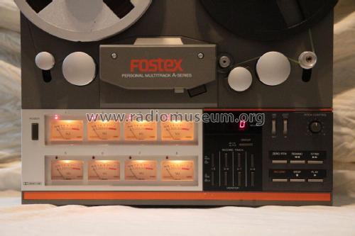 Fostex Personal Multitrack A-Series, Model A-8. Reel to reel tape recorder.