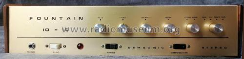 10-10 Gemsonic Stereo Amplifier ; Fountain Electronic (ID = 3087570) Ampl/Mixer