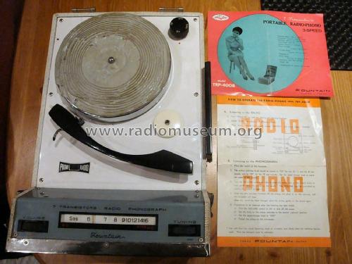 7 Transistor Radio Phonograph trp-400b; Fountain, Tokyo, (ID = 2413413) Radio