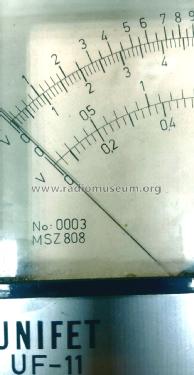 UNIFET V-A-Ohm Meter UF-11; Fövárosi (ID = 2933105) Equipment