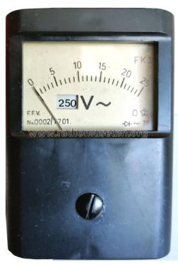 Voltmeter FK.1; Fövárosi (ID = 3084242) Equipment