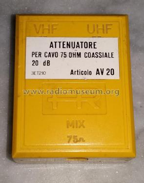 Attenuatore per cavo 75 Ohm Coassiale AV 20; Fracarro (ID = 2490866) Antenna