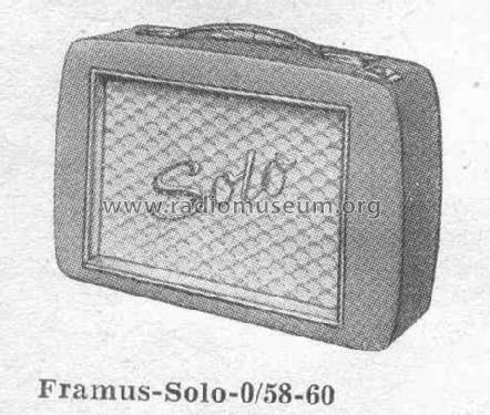 Solo 0/58-60; Framus Marke, Wilfer (ID = 376710) Ampl/Mixer