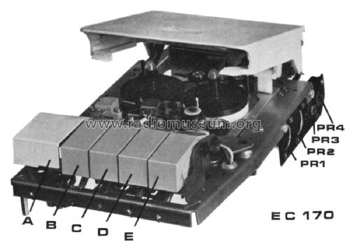 Platine Magnétophone - lecteur enregistreur cassettes EC170; France Platines, (ID = 2070480) R-Player