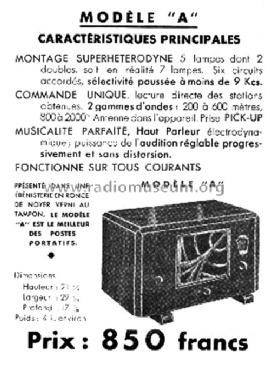 A; Francophone, M. (ID = 2287917) Radio