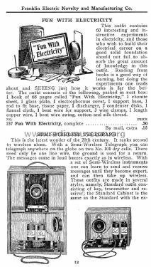 High Grade Electrical Apparatus & Electrical Suppl Catalogue No. 2; Franklin Electric (ID = 1136245) Paper