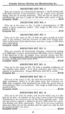 High Grade Electrical Apparatus & Electrical Suppl Catalogue No. 2; Franklin Electric (ID = 1136278) Paper