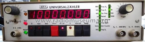 Elo Universalzähler ; Franzis Verlag, (ID = 2589634) Equipment
