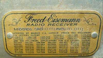 30 ; Freed-Eisemann Radio (ID = 829757) Radio