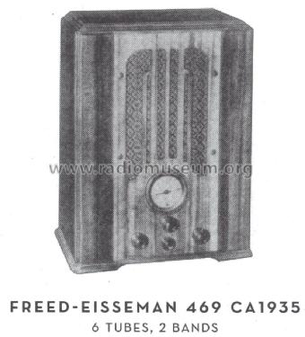 469 ; Freed-Eisemann Radio (ID = 1593215) Radio