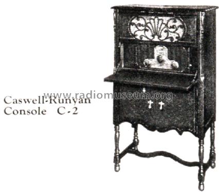 C2 Caswell-Runyan console only; Freed-Eisemann Radio (ID = 1795451) Misc