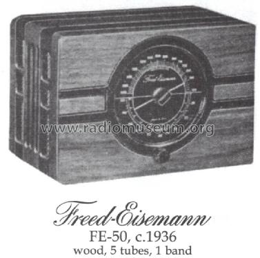 FE-50 ; Freed-Eisemann Radio (ID = 1414560) Radio