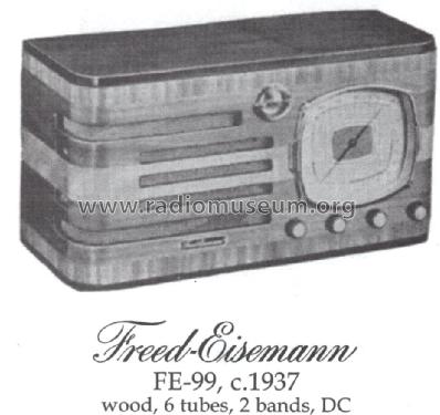 FE-99-DC ; Freed-Eisemann Radio (ID = 1414561) Radio