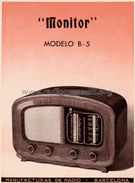 Monitor B 5 Universal; Freixa, L., (ID = 3038689) Radio