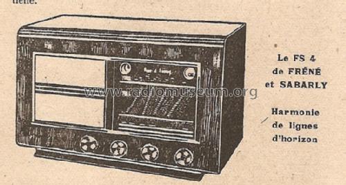 FS4; Fréné et Sabarly; (ID = 797381) Radio