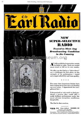 Earl 22; Freshman Co. Inc., (ID = 1105993) Radio