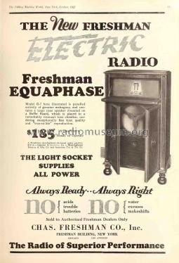 Equaphase G7; Freshman Co. Inc., (ID = 2636140) Radio